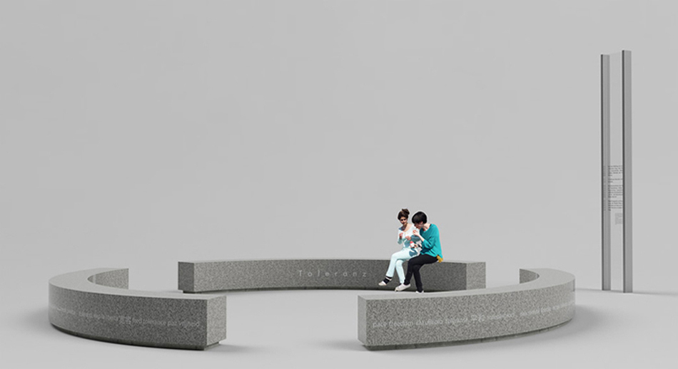 Visualisierung Denk-Ort Pinneberg